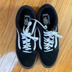 Vans UltraCush Men's Black and White Sneakers